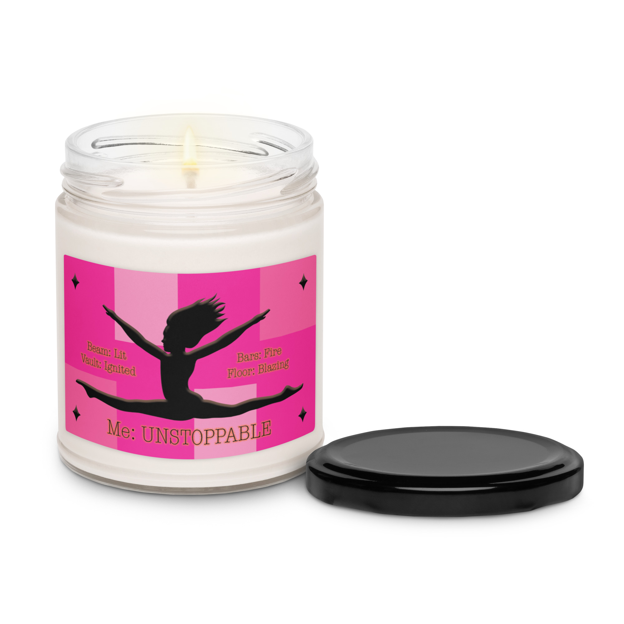 Unstoppable Gymnast - Scented Soy Candle