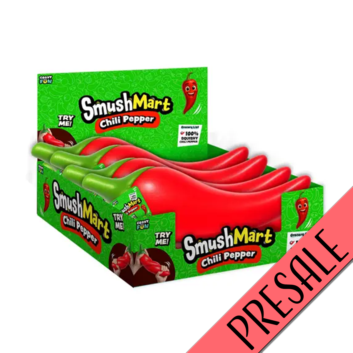 PRESALE – Giant 15" SmushMart Chili Pepper – Estimated Ship Nov 29–Dec 6